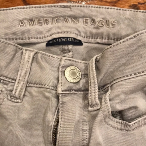 American Eagle grey next level stretch jeans 02 - Picture 3 of 7